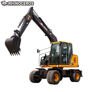 mini escavadora de rodas