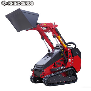 Carregadeira Compacta de Esteiras com Balde de 0,3 m³