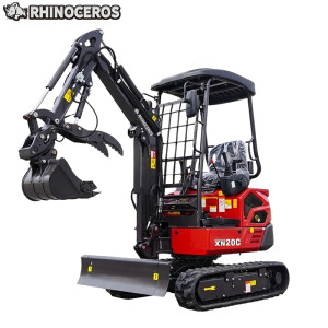 Escavadora mini XN20C para escavação em jardim