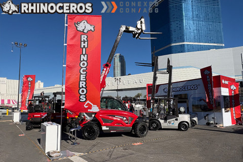 Rinoceronte na CONEXPO - LAS VEGAS