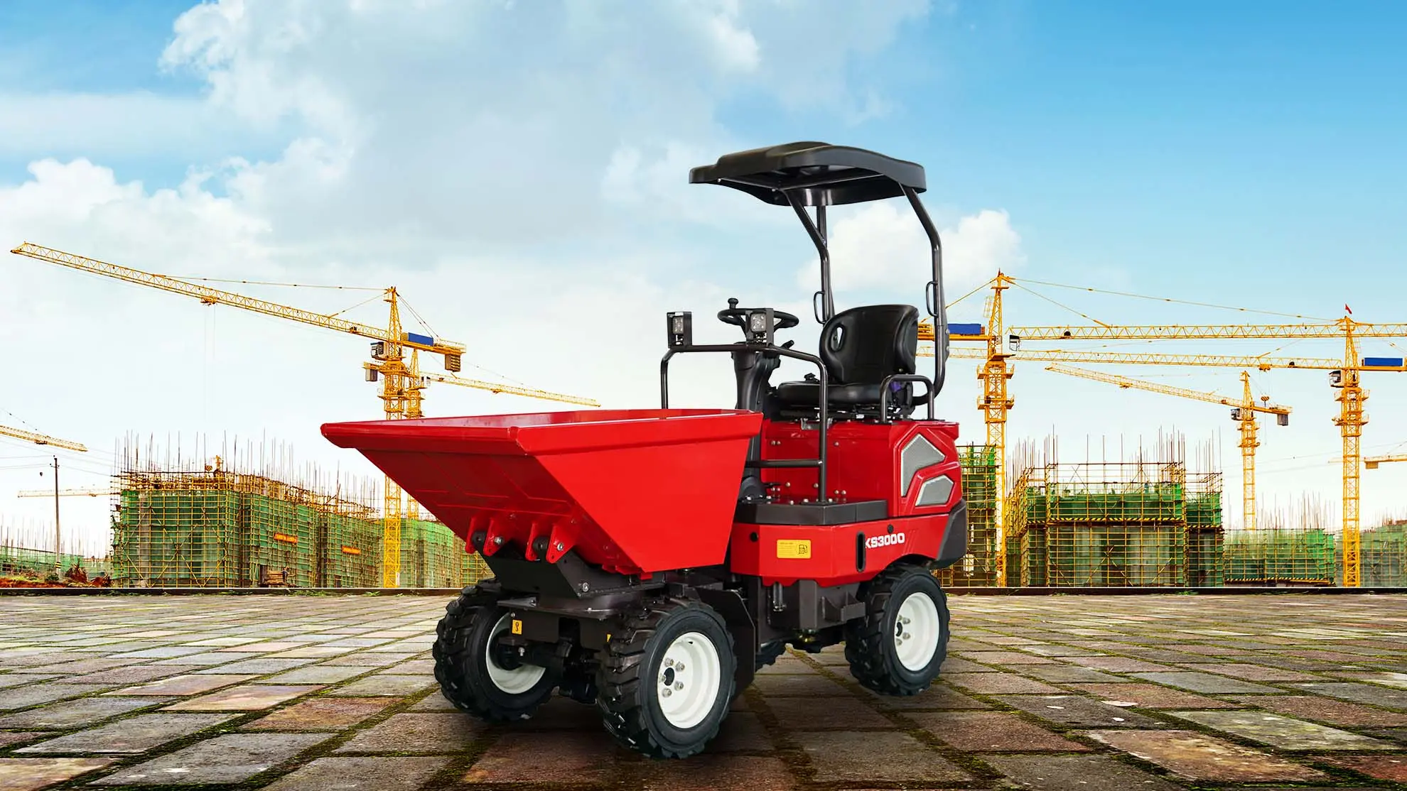 Mini dumper KS3000. jpg